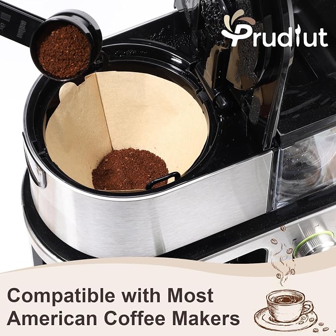 100 Count #4 Cone Coffee Filters 8-12 Cups, Disposable Natural Coffee Filters 4 - Image 5