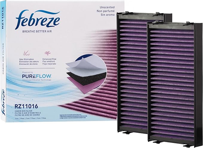 Febreze Odor Control Cabin Air Filter by PUREFLOW RZ11016 Fits 2007-2018 BMW X5 by Febreze