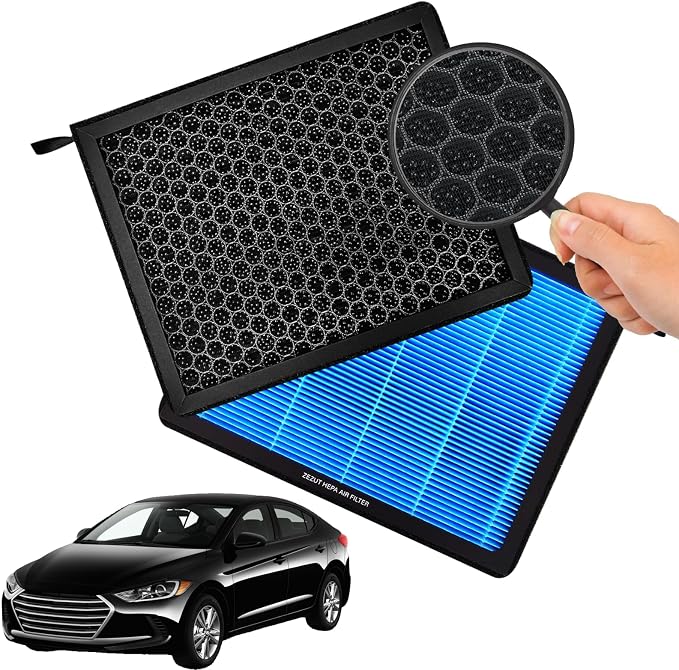 Cabin Air Filter, for Hyundai Elantra, Elantra GT & Kia Forte, Honeycomb by ForYourEnjoyableJourney