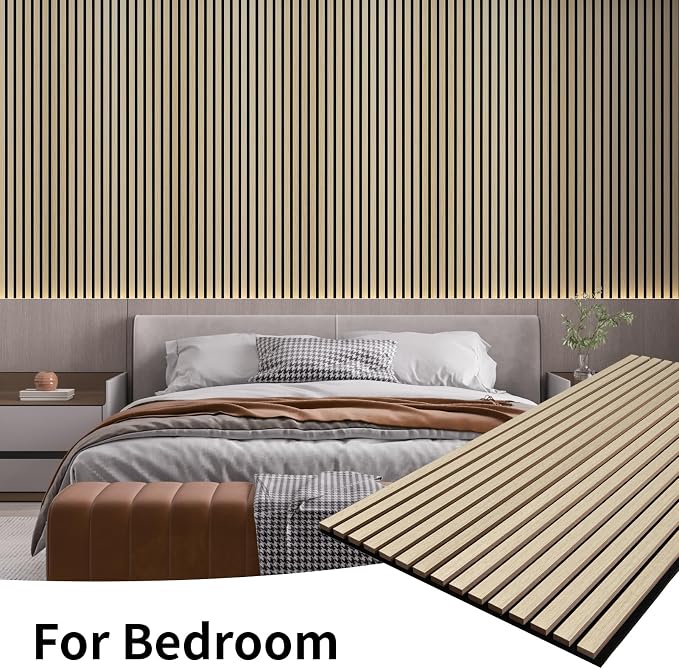 Wood Slat Wall Panel, 3D Soundproof Wall Panels, Large Acoustic Panels - Image 7