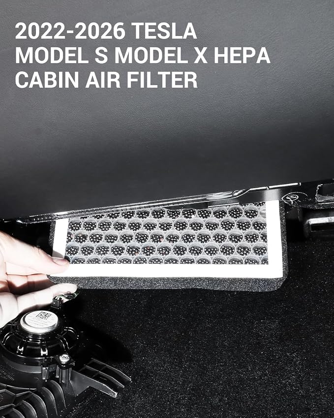 BASENOR 2026 Upgrade Tesla Model S Model X Cabin Air Filter HEPA Replacement - Image 8