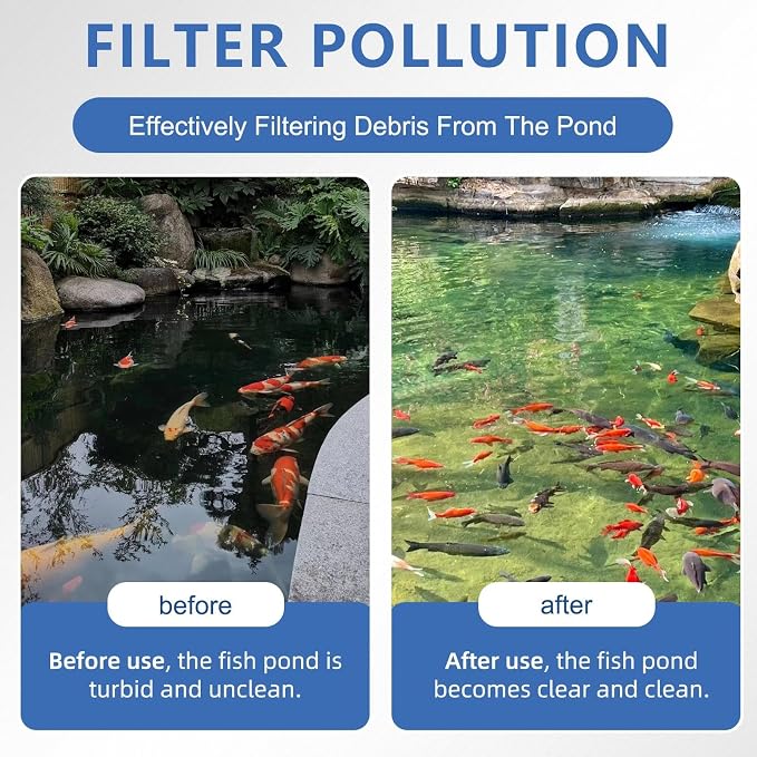 4 Sets Replacement Pond Filter Pads - Image 6