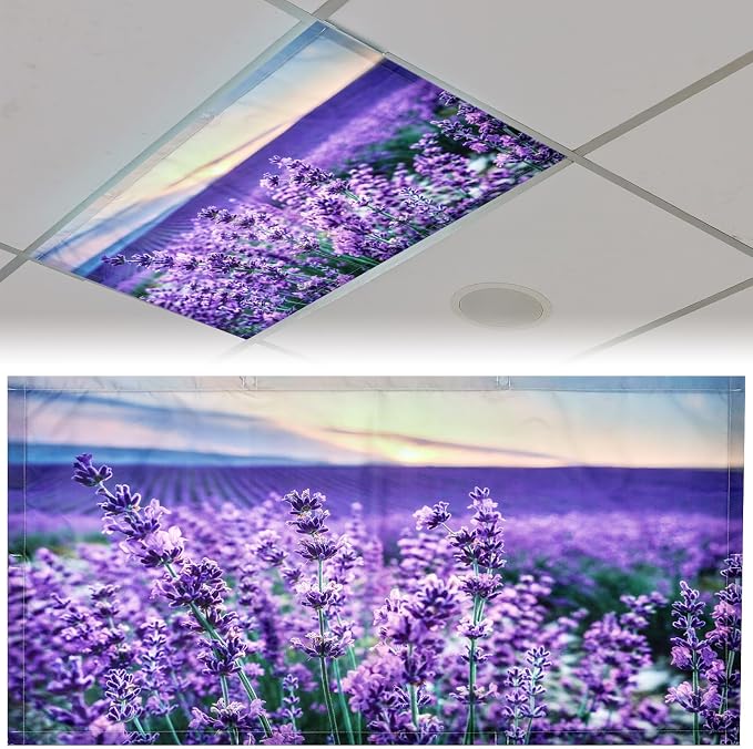 Patelai 4 x 2 Feet Fabric Fluorescent Light Cover by Patelai