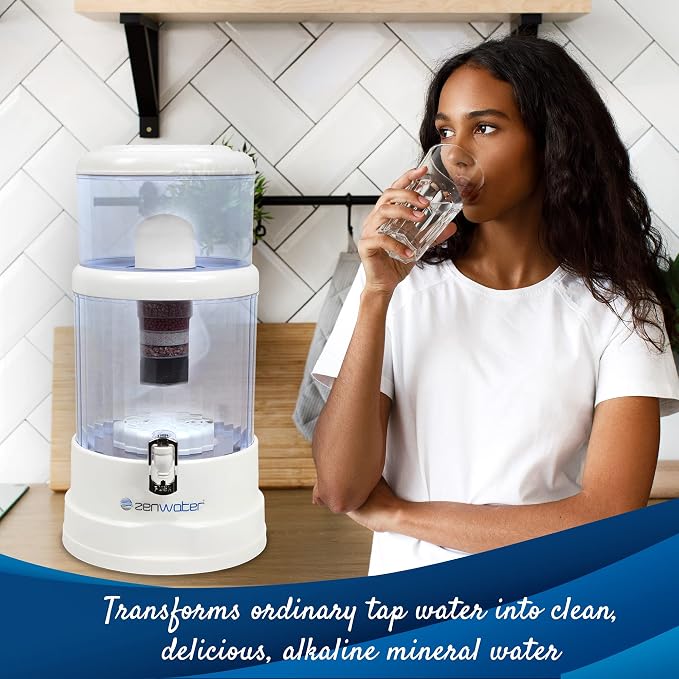 ZENWATER 6-Gallon Countertop Gravity Water Filter System - Image 8
