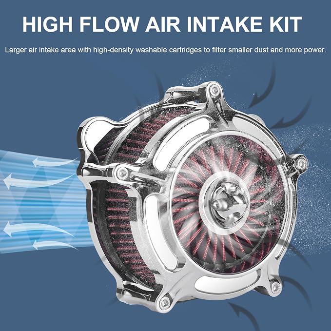Air Filter Cleaner for Harley Davidson Softail Touring Street Road King Glide - Image 3