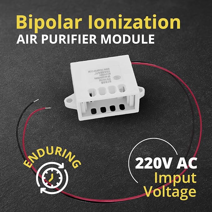 Bipolar Ionization Air Purifier Module – 220V Positive & Negative Ion Generator - Image 6
