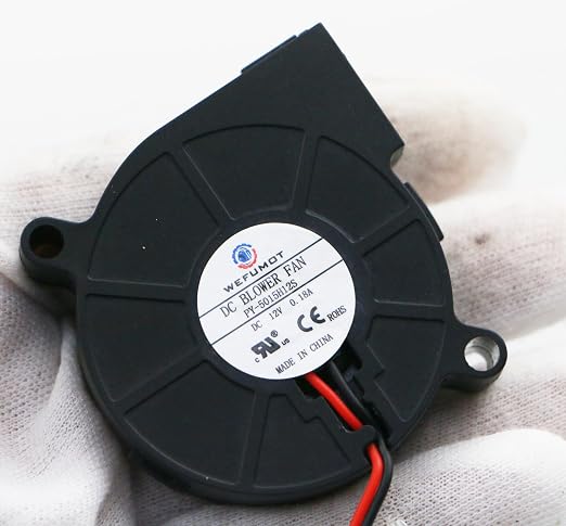 Blower Fan DC 12V 2W 0.18A, Length 1.97 Inch Height 1.97 Inch Thichness 0.59 - Image 4