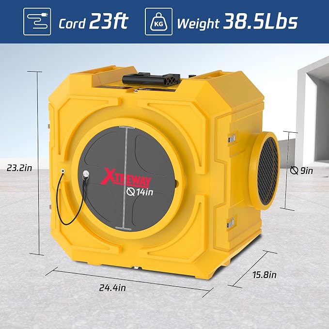 Hepa Air Scrubber Commercial Air Purifier - Image 6