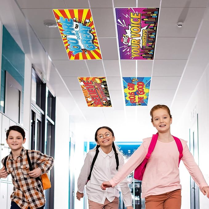 Wiooffen 8 Pcs Fluorescent Light Covers - Image 6