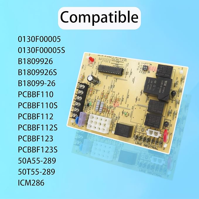 Furnace Control Board 50A55-743, Replacement - Image 6
