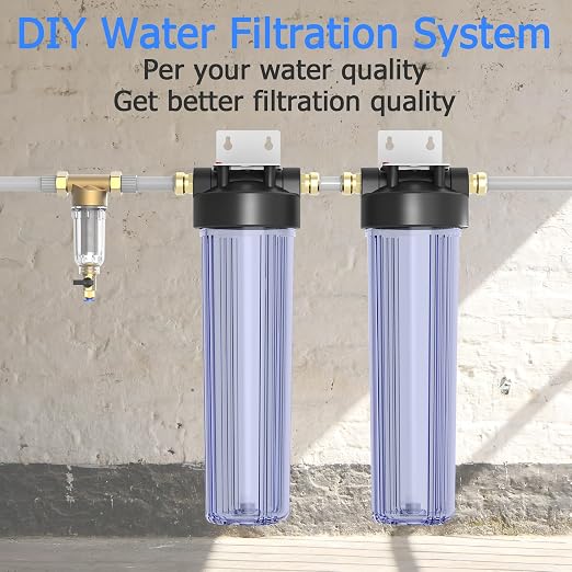WHT20 Whole House Water Filter Housing, Fit 20"x4.5" Sediment etc Filters - Image 5