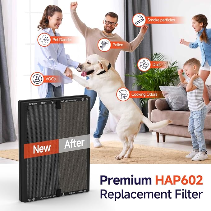 2 Packs HAP602 Replacement Filter Compatible - Image 7