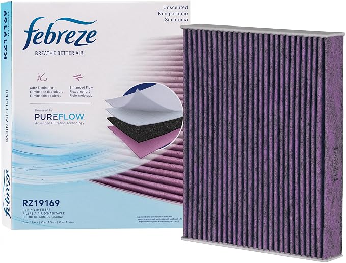 Febreze Odor Control Cabin Air Filter by PUREFLOW RZ19169 Fits 2020-2026 Ford by Febreze