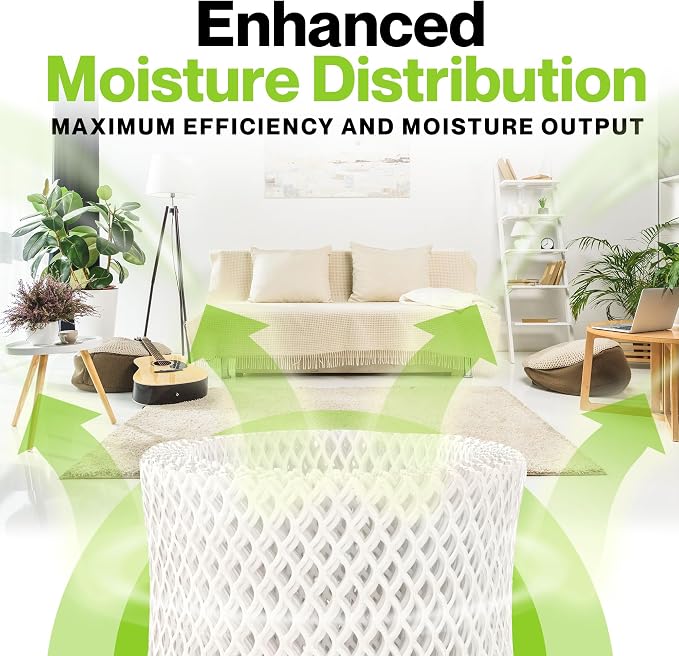 Durabasics 6 Pack of Premium Humidifier Filters Compatible - Image 4