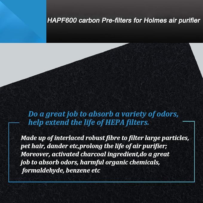 HAPF600 Filter Compatible with Holmes HAPF600D HAP615 HAP625 HAP650 HAP675RC - Image 6