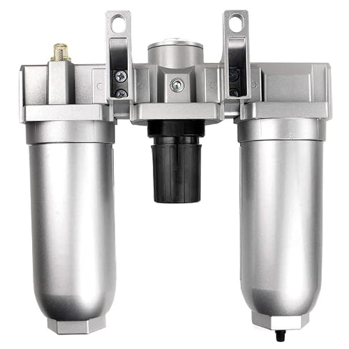 1" HEAVY DUTY COMBINATION FILTER REGULATOR LUBRICATOR AIR LINE PARTICULATE - Image 2