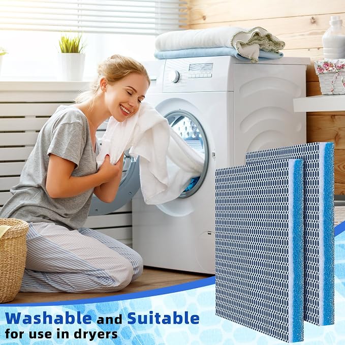 2 Pieces 8D Washable Air Filter Reusable Replacement Air Filter 30 x 20 Inch - Image 7