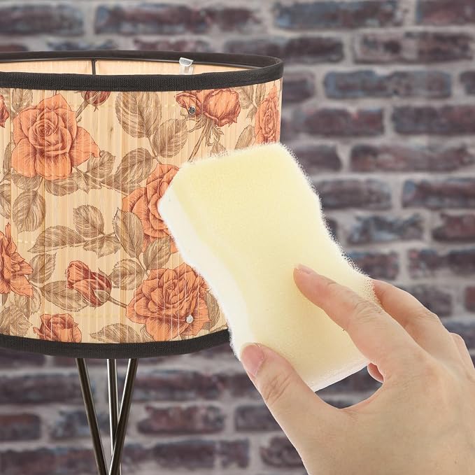 Lampshade Cleaning Sponge 15Pcs Set Reusable Dry Fabric Cleaner Sponges - Image 8