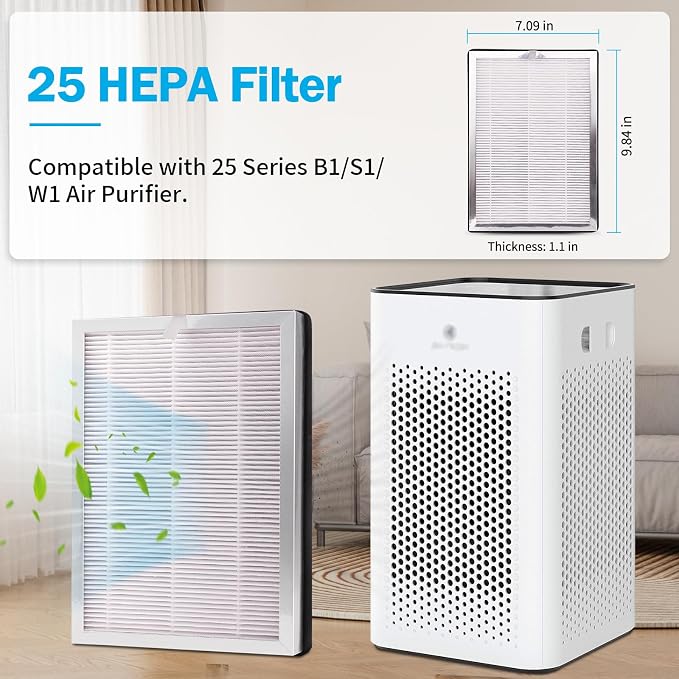 6 Pack MA-25 Filter Compatible - Image 2