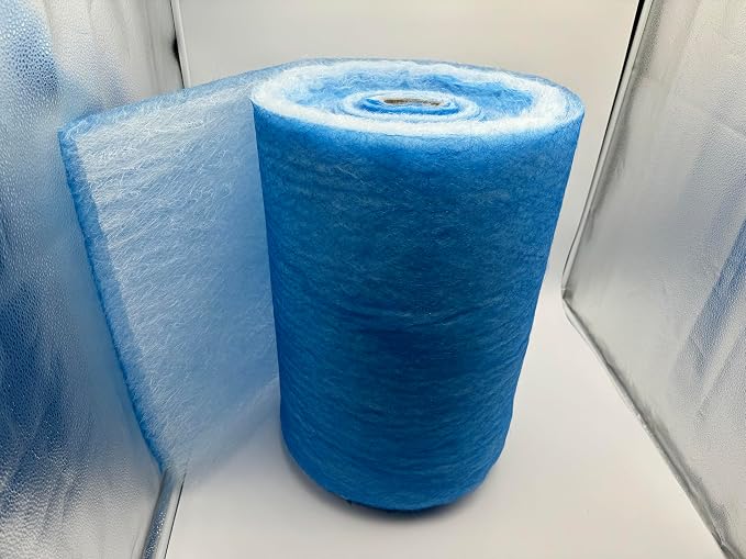 wioboy Paint Booth Exhaust Filter Roll, Spray Booth Filter, Fiberglass Paint - Image 2