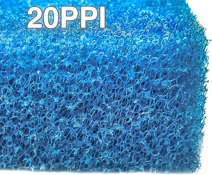 ViaAqua Aquarium Bio Sponge Filter Media Pad, 23.6" x 17" x 2", Open Cell Foam - Image 3