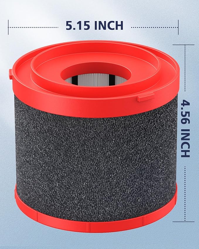 4 Pack 49-90-1900 Wet Dry Vacuum HEPA Filter Replacement Compatible - Image 4