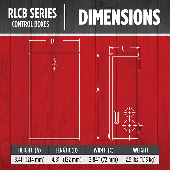 Red Lion RLCB07-230 3/4-HP 230-Volt VMC Control Box - Image 2