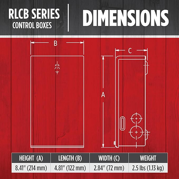 Red Lion RLCB05-230 1/2-HP 230-Volt VMC Control Box - Image 2