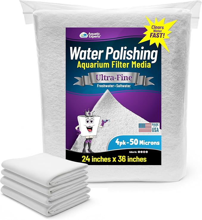 Aquatic Experts Aquarium Polishing Filter Pad, Water Polishing Pad by AquaticExperts