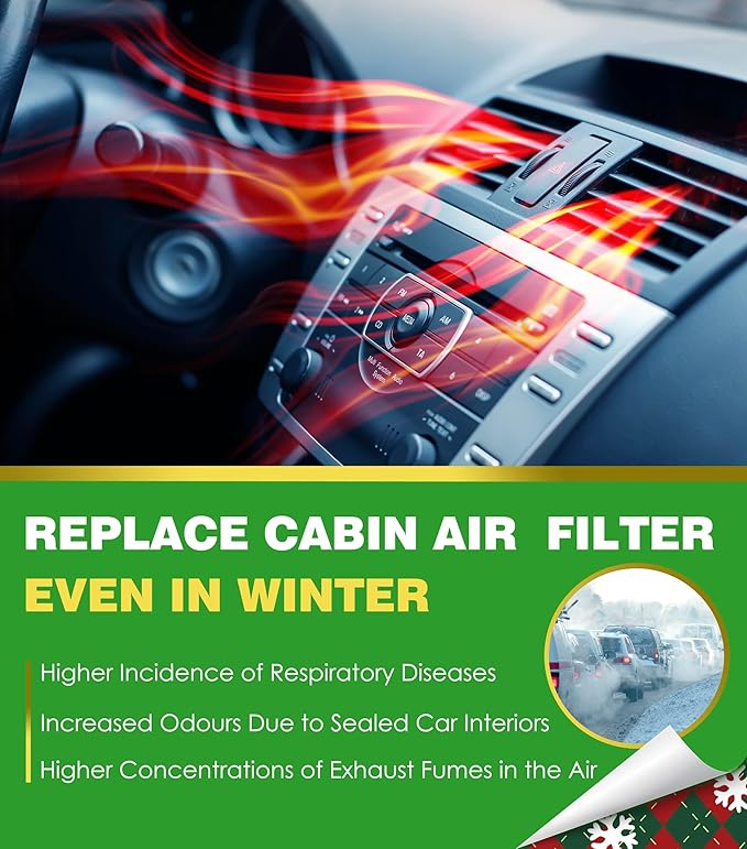 Cabin Air Filter for 2015-2025 Ford F150, 2017-2023 F250 F350 F450 F550 Super - Image 5