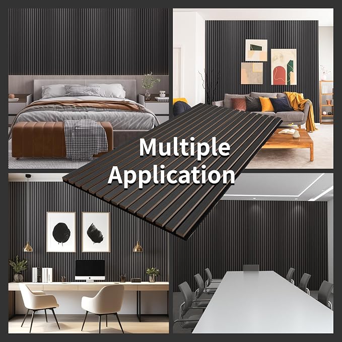 Wood Slat Wall Panel, 3D Soundproof Wall Panels, Large Acoustic Panels - Image 6