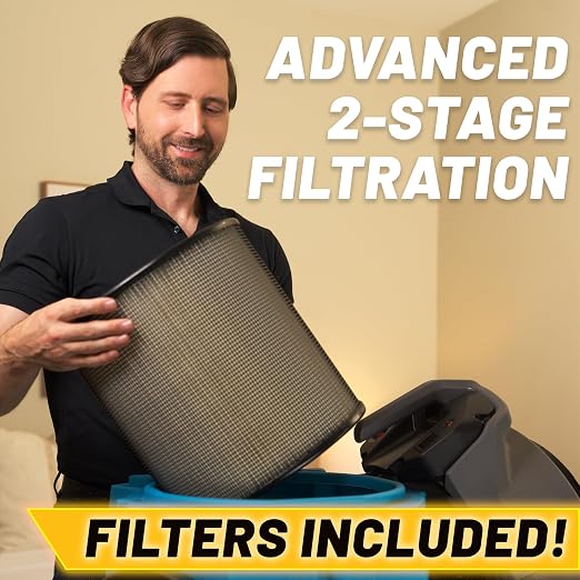 Dri-Eaz DefendAir HEPA 400 Air Scrubber, Air Filtration System - Image 7