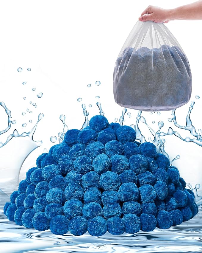 VEVOR Pool Filter Balls for Sand Filter, 4 lbs, Filter Balls Replace Pool by VEVOR
