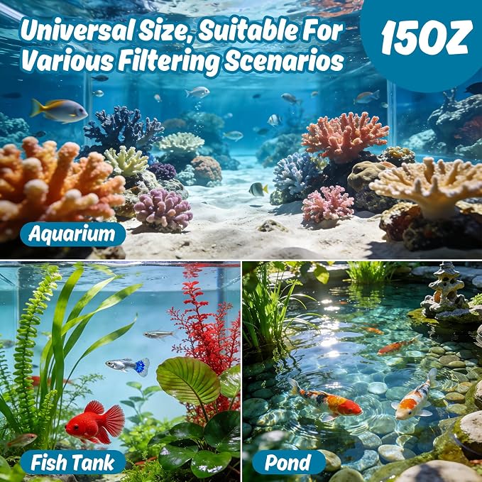 Sukh Biological Filter Media for Aquarium - 425g Original Ore Olive Shape - Image 5