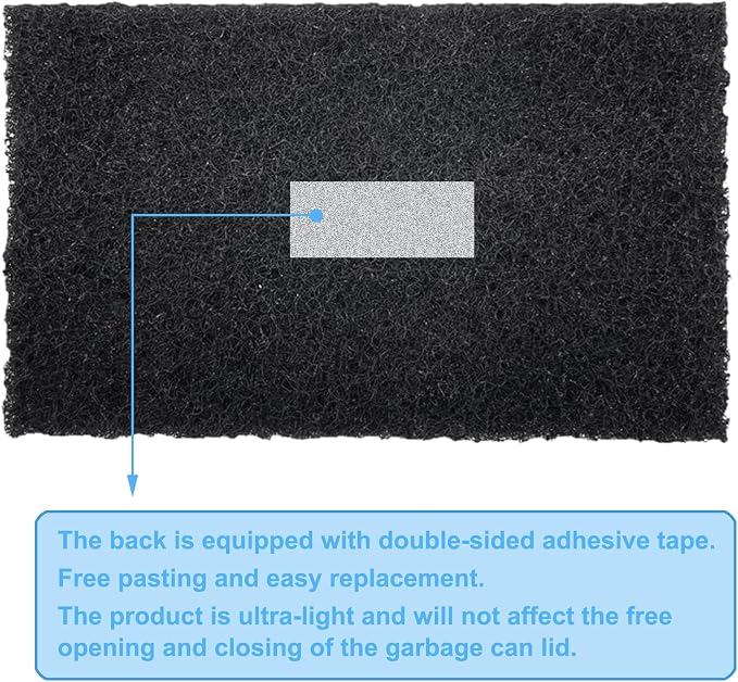 Universal Compost bin Carbon Odor Filter, Activated Odor Control Charcoal Filter - Image 7