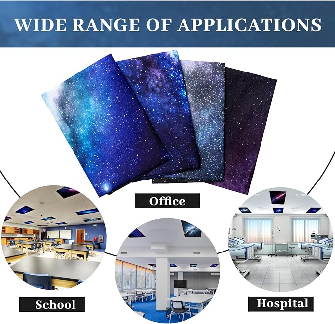 ROCEEI 4 Pcs Fluorescent Light Covers - Image 4
