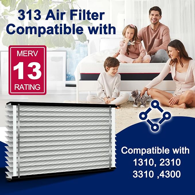2-Pack 313 Air Filter Replacement Compatible - Image 3