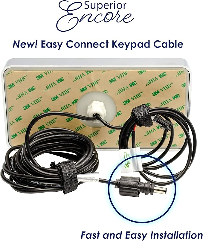 Superior Encore 9kW Steam Shower Generator Kit with Horizontal Black Keypad & Set of 6 Aromatherapy Oils |Self-Draining Steam Bath Generator|One-click Connection Cord|