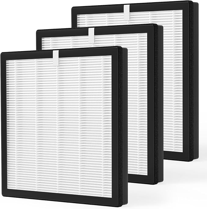 3 Pack G3 Air Purifier Replacement Filter by WILERDA