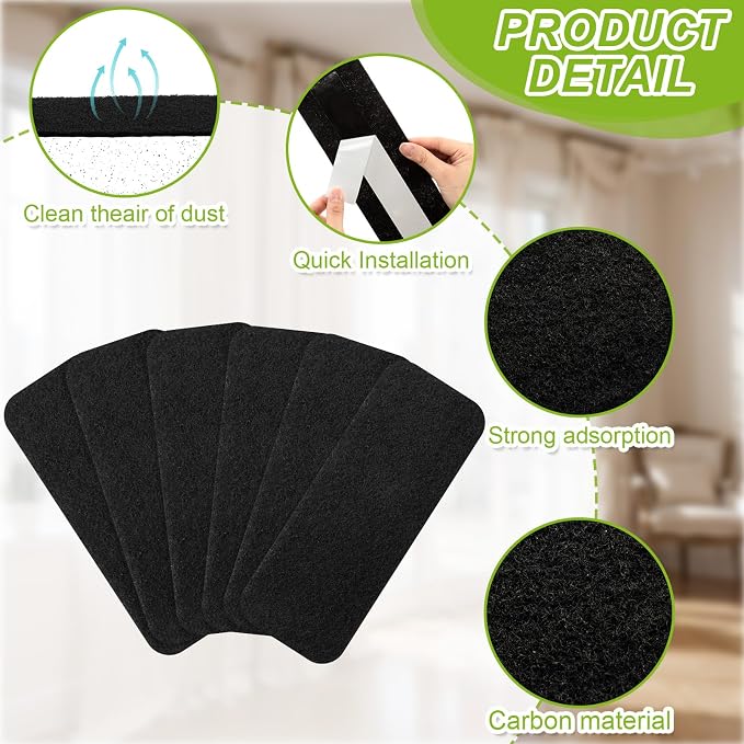 Tuanse 20 Pack Ceiling Fan Filters - Image 3
