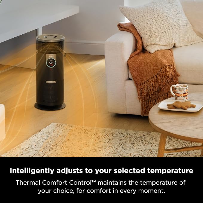 Shark HC451 3-in-1 Clean Sense Air Purifier, Heater & Fan, HEPA Filter - Image 9