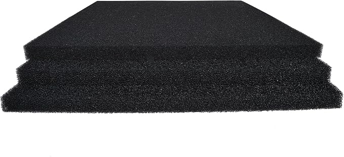 Hipanda 2 Pack Aquarium Bio Filter Sponge Pad 20"x20"x1", Bio Filter Media Foam - Image 5