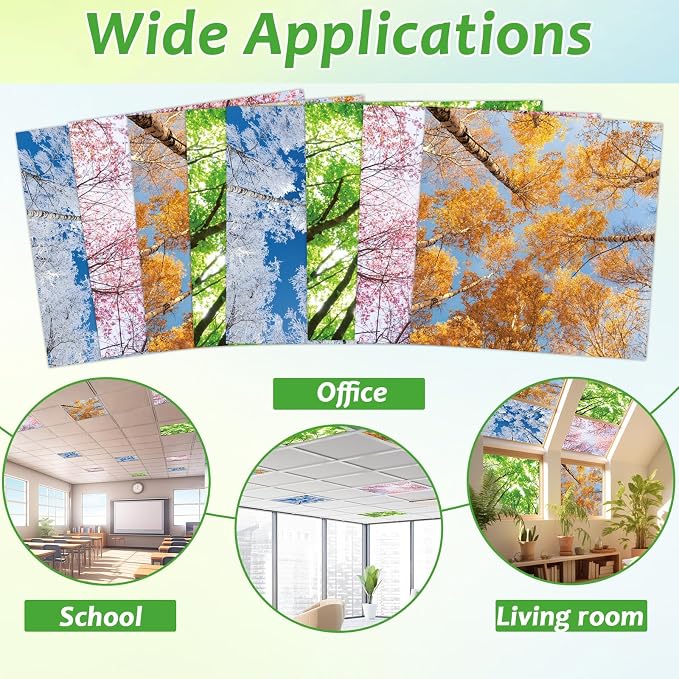 8 Pcs Fluorescent Light Covers - Image 4