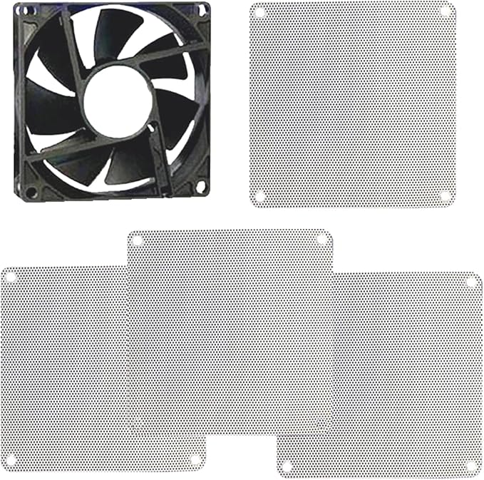 8cm/9cm/12cm/14cm Frame Dust Filter Dustproof PVC Mesh Net Cover Guard - Image 6