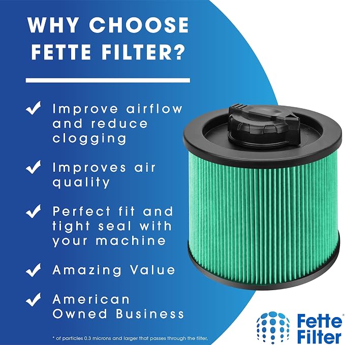Fette Filter - DXVC4003 Premium HEPA Cartridge Filter Replacement Compatible - - Image 4