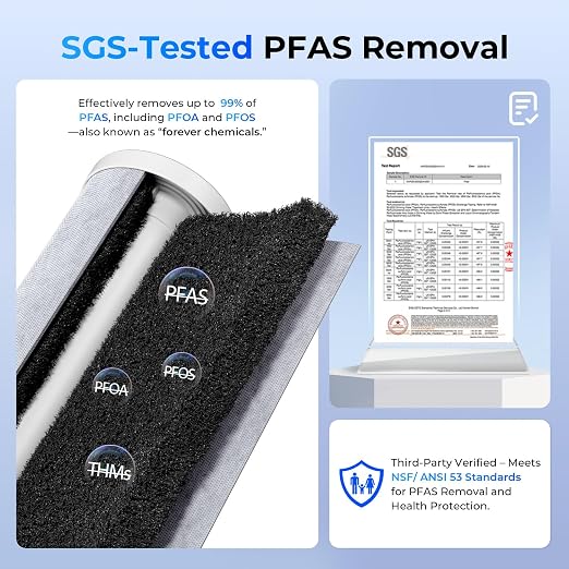 iSpring PFAS Whole House Water Filter System, SGS-Tested to Remove up to 99% - Image 3
