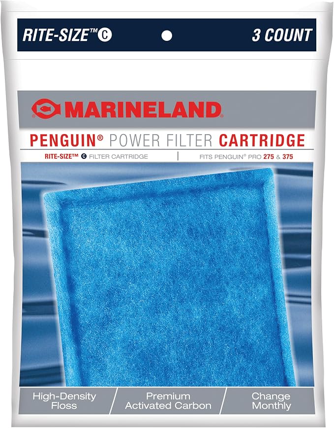 Rite-Size Penguin Power Filter Cartridge Size C by Marineland