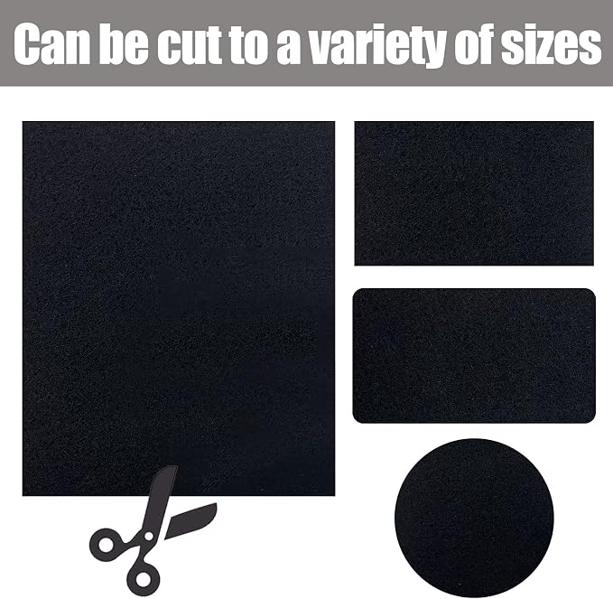 Carbon Fabric Filter 16" x 48" x 0.12" Replacement Activated Charcoal Hepa AC - Image 3