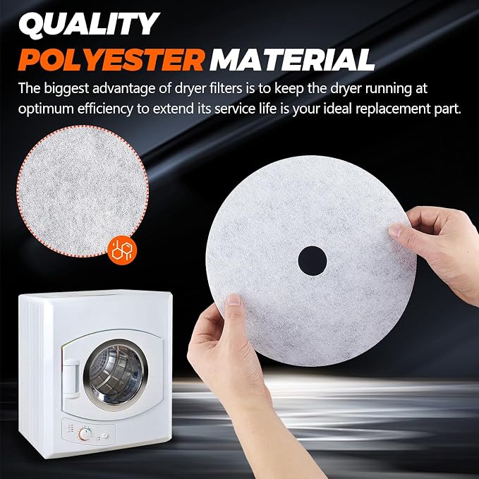 【Polyester Upgrade】20 PCS Dryer Exhaust Filter - Image 3
