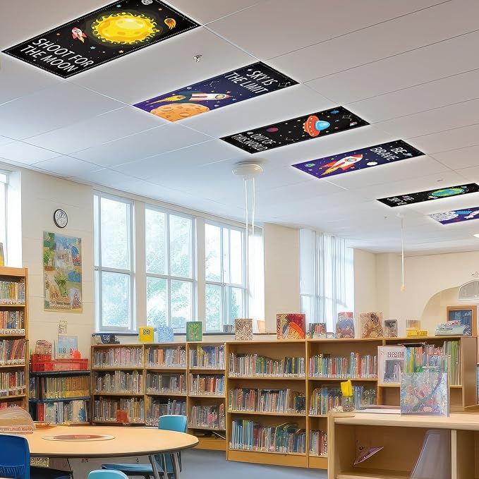 6 Pcs Fluorescent Light Covers - Image 7